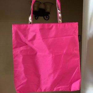 New Lancome Dark Pink Reversible Tote